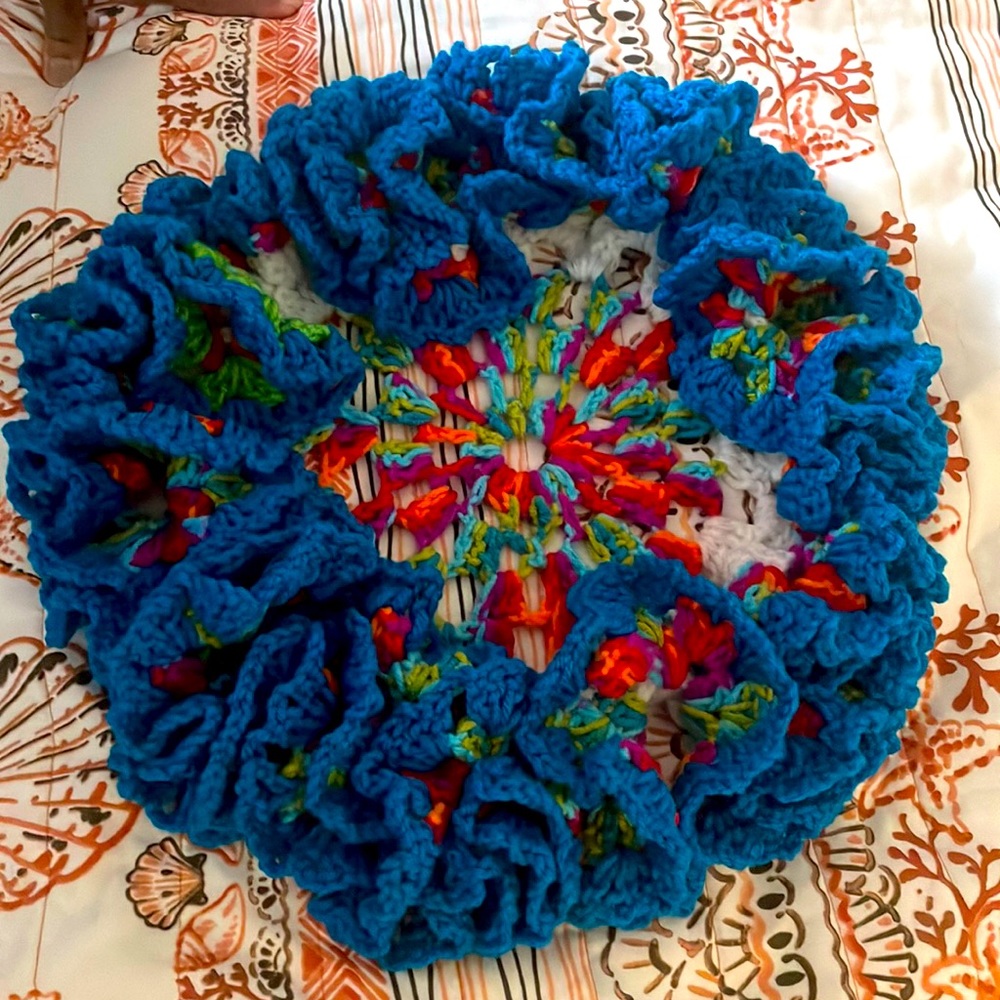 Festive hand-woven decorative Mat
